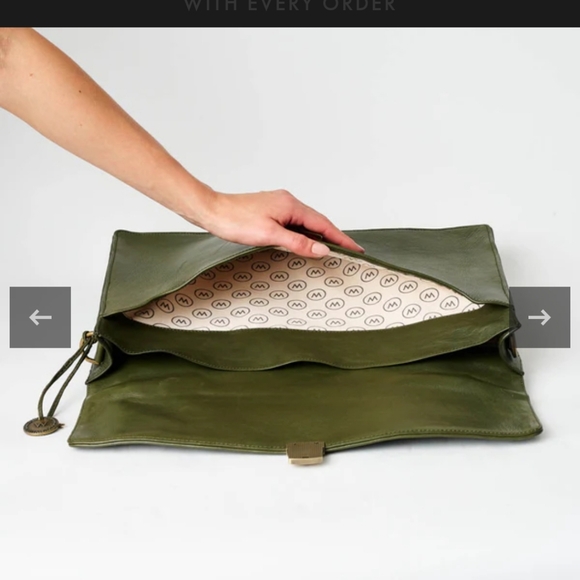 The Wanderers Travel Co "Pisa" Briefcase Full Grain Leather (from Australia) - Picture 6 of 16